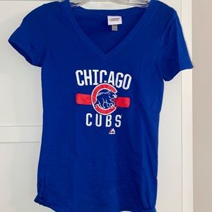 Chicago Cubs Women’s V-Neck Tee